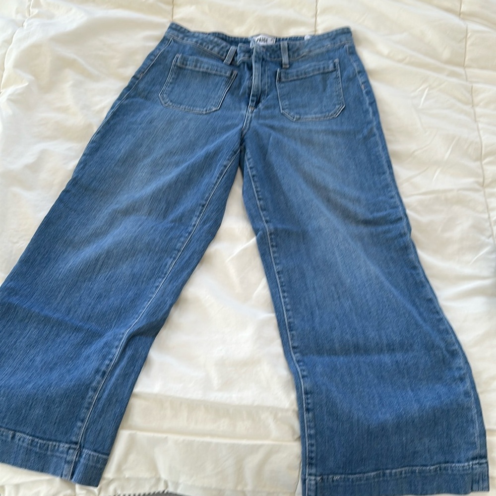 Paige, wide leg jeans
